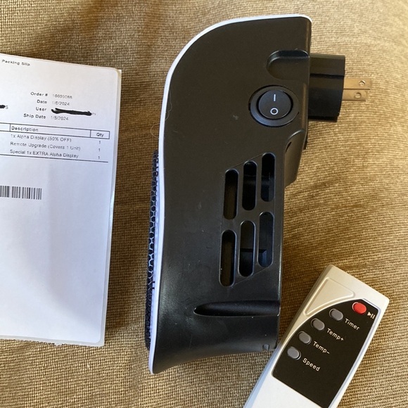 Alpha Heater small unit. Plug in. NIB - Picture 6 of 9